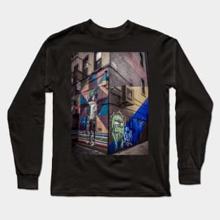 Graffiti Manhattan SoHo Street Art NYC Long Sleeve T-Shirt